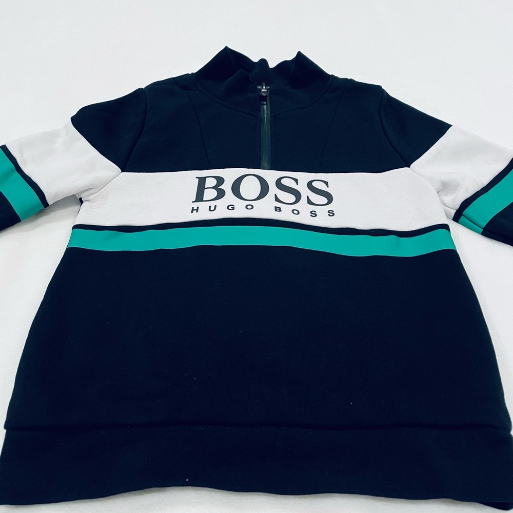 Hugo Boss Kids’ ZipUp Sweater